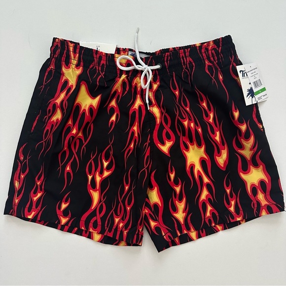 Trunks Surf & Swim Co Sano Short Flame Print Size L Men - Picture 14 of 14